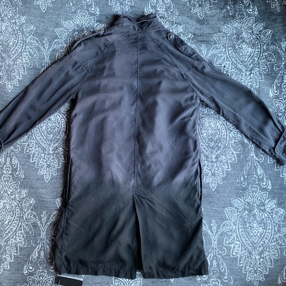 BLANKNYC Dip Dye Lightweight Trench Coat XS - Picture 6 of 8